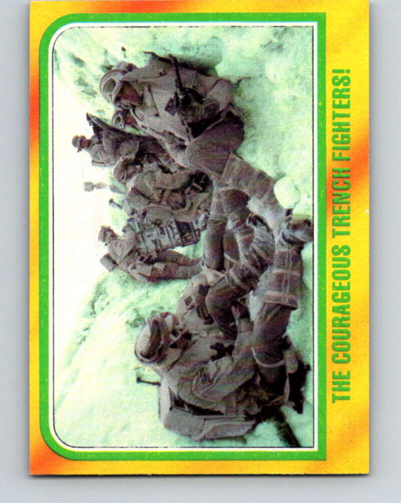 1985 Topps The Empire Strikes Back #283 Courageous Trench Fighters!   V43689