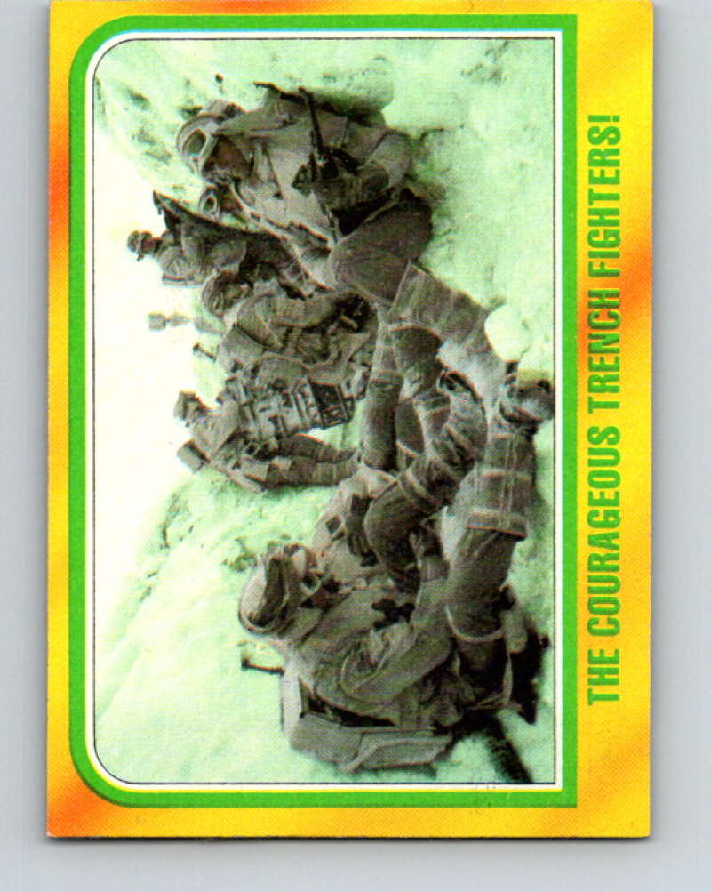 1986 Topps The Empire Strikes Back #283 Courageous Trench Fighters!   V43690