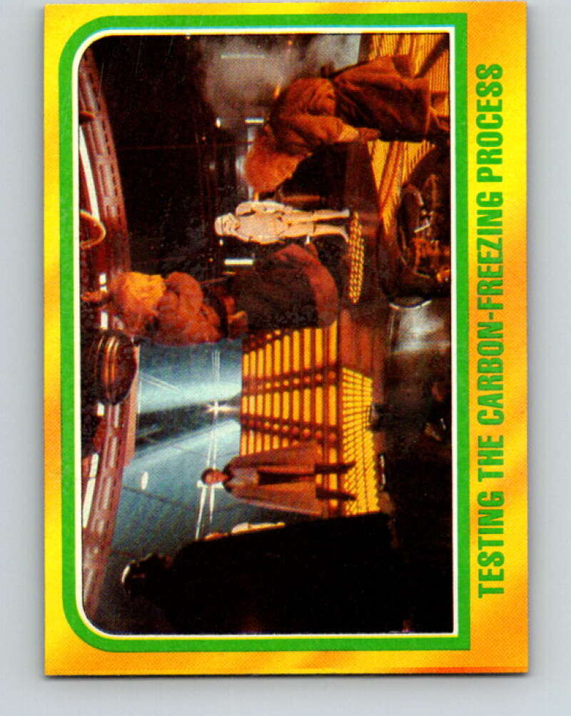 1985 Topps The Empire Strikes Back #288 Testing Carbon-Freezing  V43723