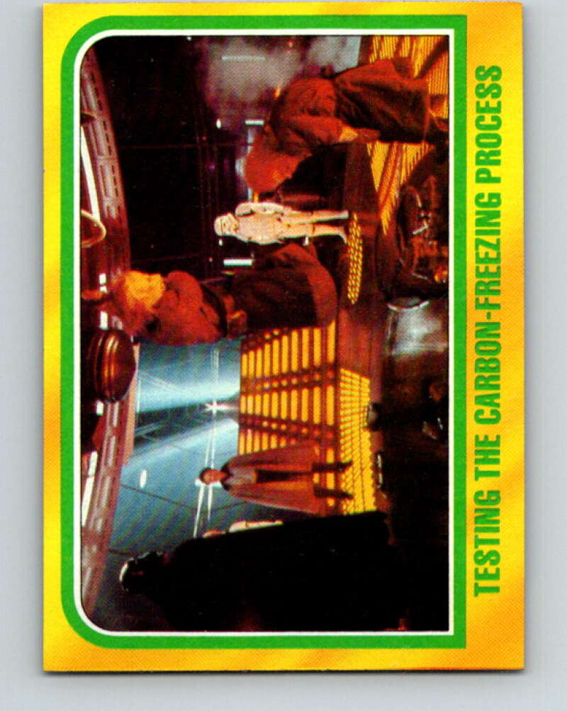1986 Topps The Empire Strikes Back #288 Testing Carbon-Freezing  V43724