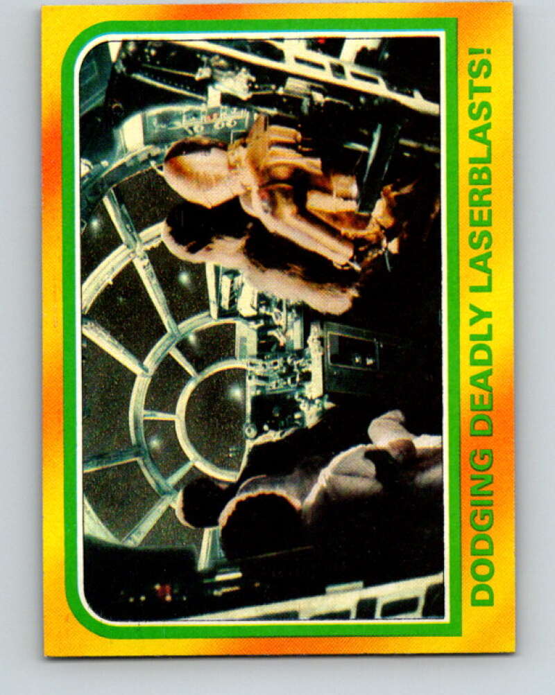 1980 Topps The Empire Strikes Back #290 Dodging Deadly Lasterblasts!   V43734