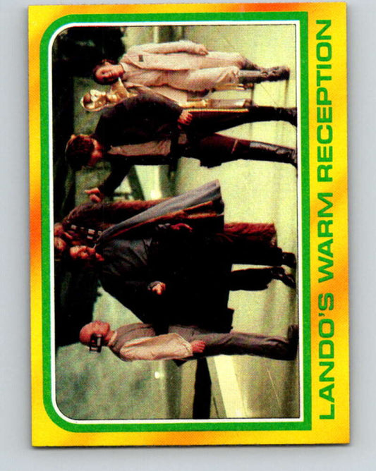 1980 Topps The Empire Strikes Back #321 Lando's Warm Reception   V43905