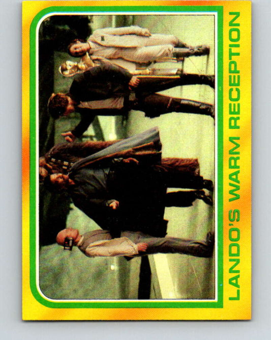 1980 Topps The Empire Strikes Back #321 Lando's Warm Reception   V43907
