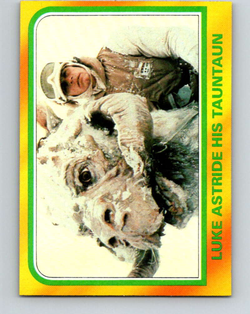 1980 Topps The Empire Strikes Back #326 Luke Astride His Tauntaun   V43932