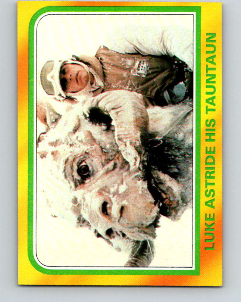 1980 Topps The Empire Strikes Back #326 Luke Astride His Tauntaun   V43933