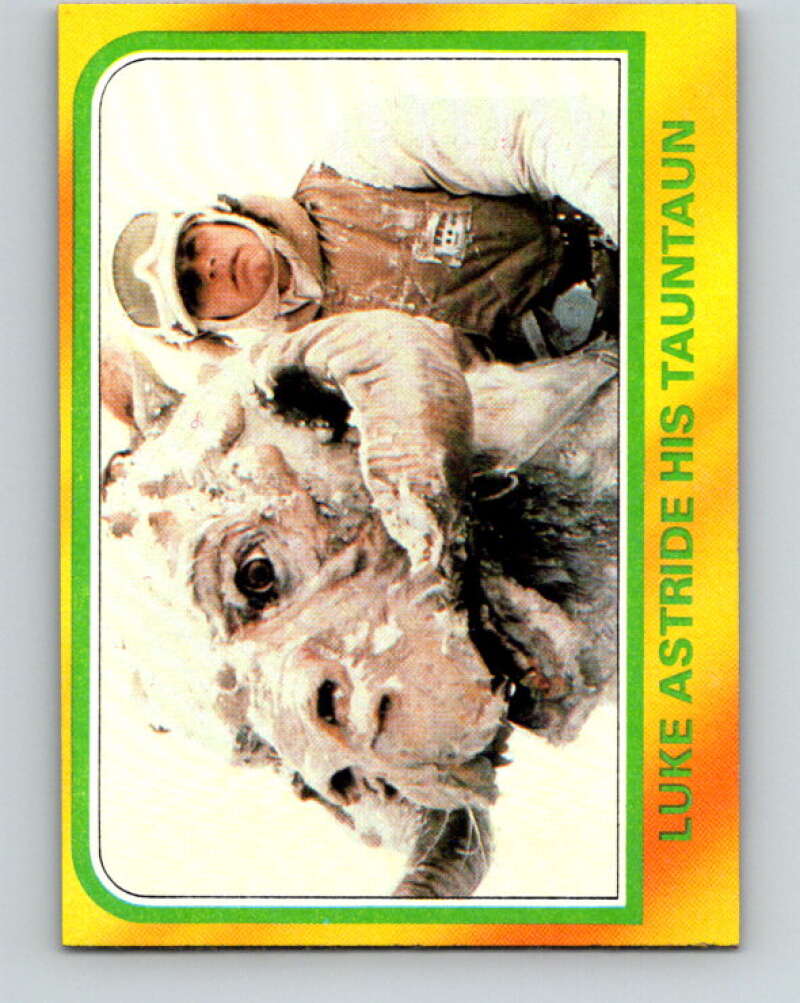 1980 Topps The Empire Strikes Back #326 Luke Astride His Tauntaun   V43934