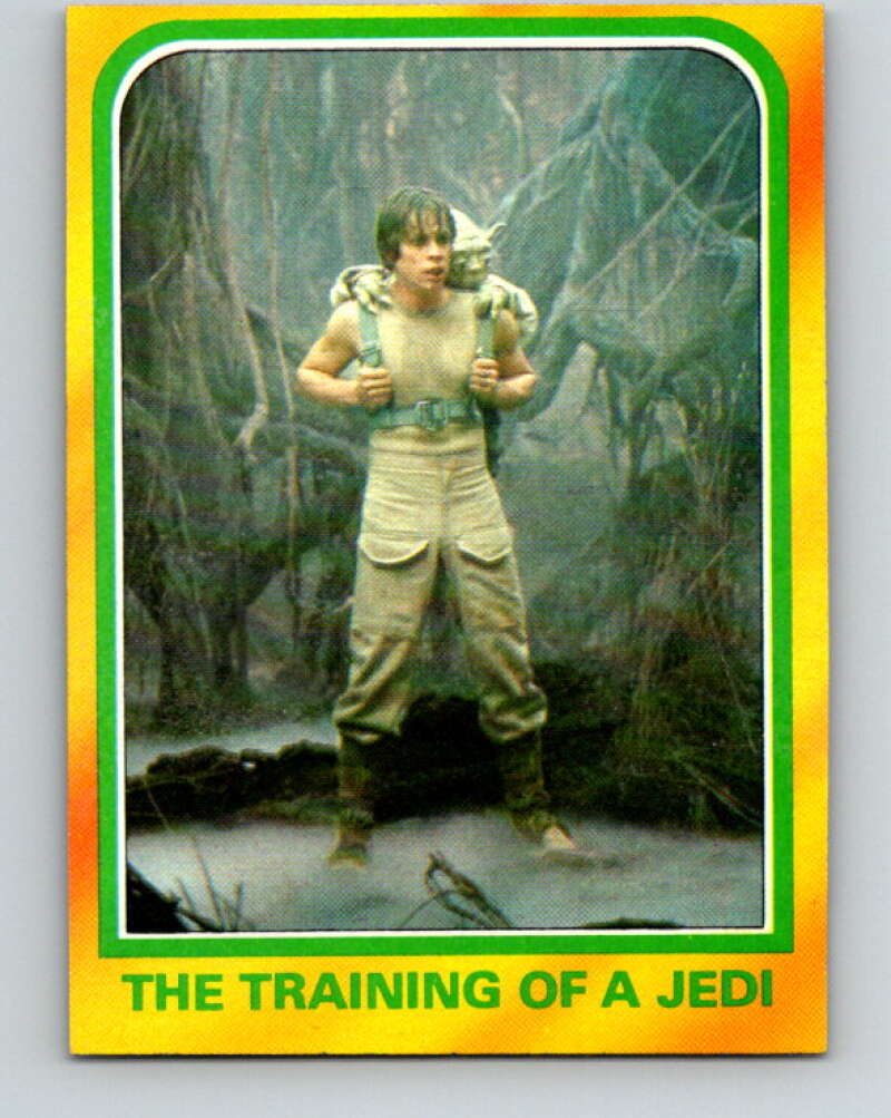 1980 Topps The Empire Strikes Back #330 The Training of a Jedi   V43951