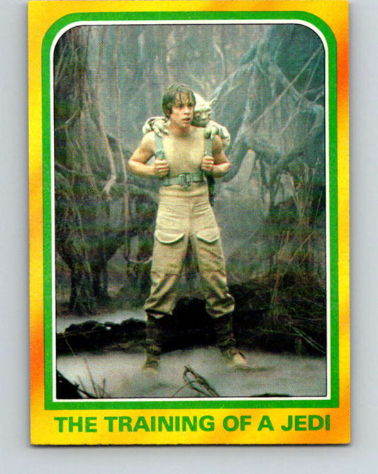 1980 Topps The Empire Strikes Back #330 The Training of a Jedi   V43952
