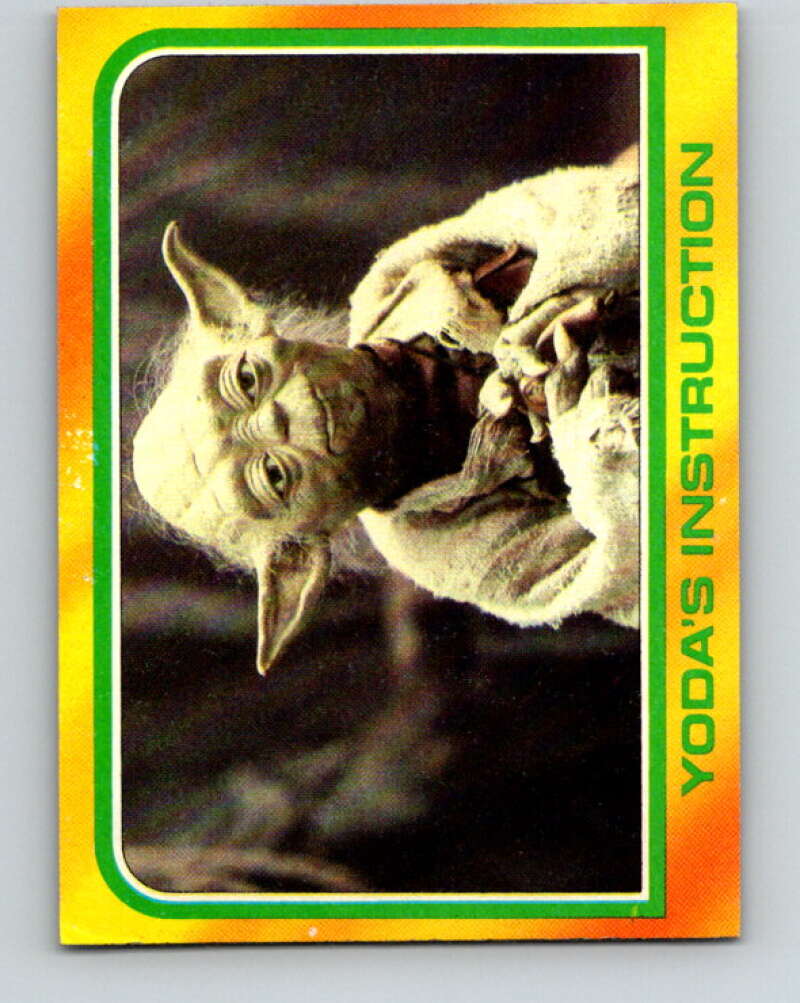 1980 Topps The Empire Strikes Back #331 Yoda's Instruction   V43961