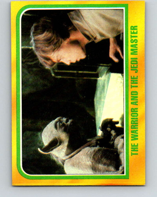 1980 Topps The Empire Strikes Back #332 The Warrior and the Jedi Master   V43964