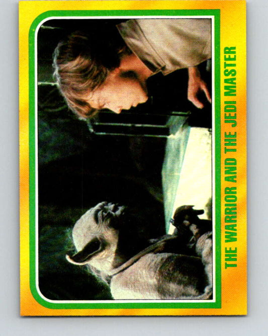 1980 Topps The Empire Strikes Back #332 The Warrior and the Jedi Master   V43966