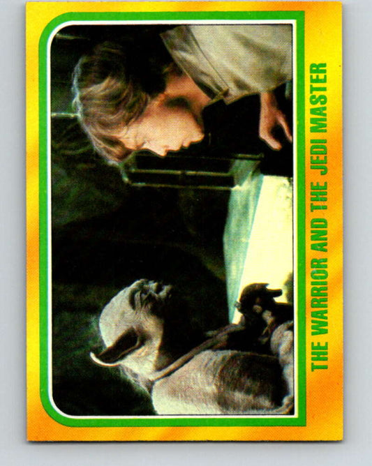 1980 Topps The Empire Strikes Back #332 The Warrior and the Jedi Master   V43968