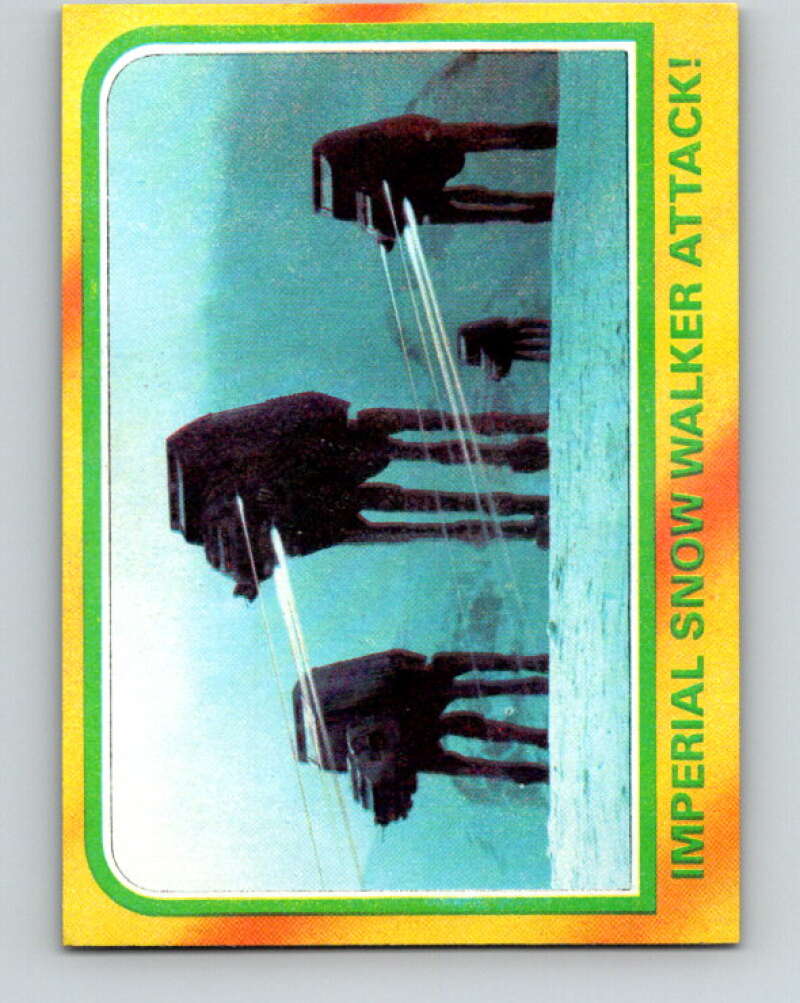 1980 Topps The Empire Strikes Back #333 Imperial Snow Walker Attack!   V43970