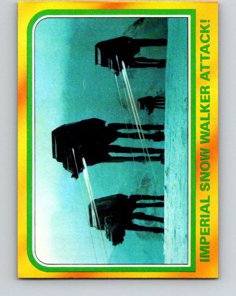 1980 Topps The Empire Strikes Back #333 Imperial Snow Walker Attack!   V43973