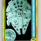 1980 Topps The Empire Strikes Back #349 Millennium Falcon Miniature   V44051