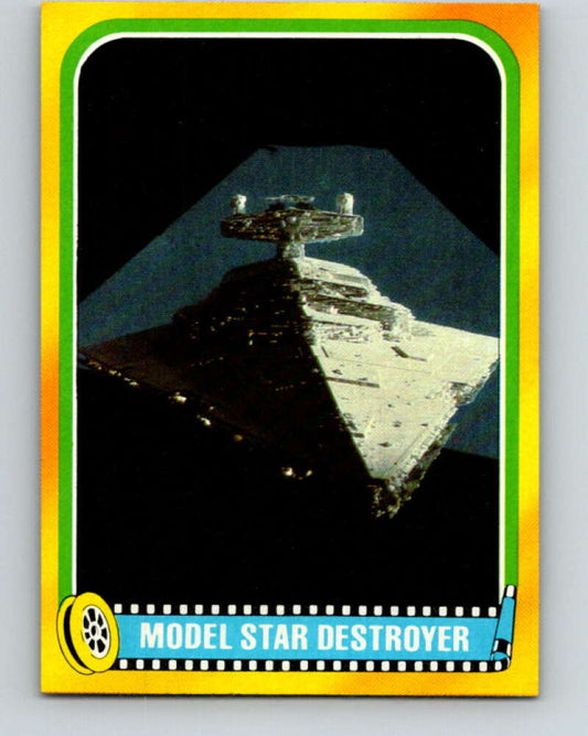 1980 Topps The Empire Strikes Back #351 Star Destroyer Model   V44061