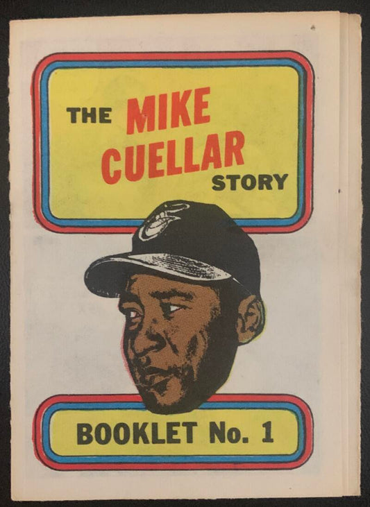 1970 Topps/OPC MLB Baseball Booklets #1 The MIKE CUELLAR Story V44071