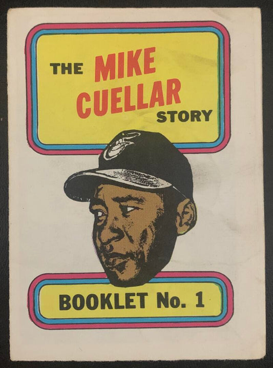 1970 Topps/OPC MLB Baseball Booklets #1 The MIKE CUELLAR Story V44072