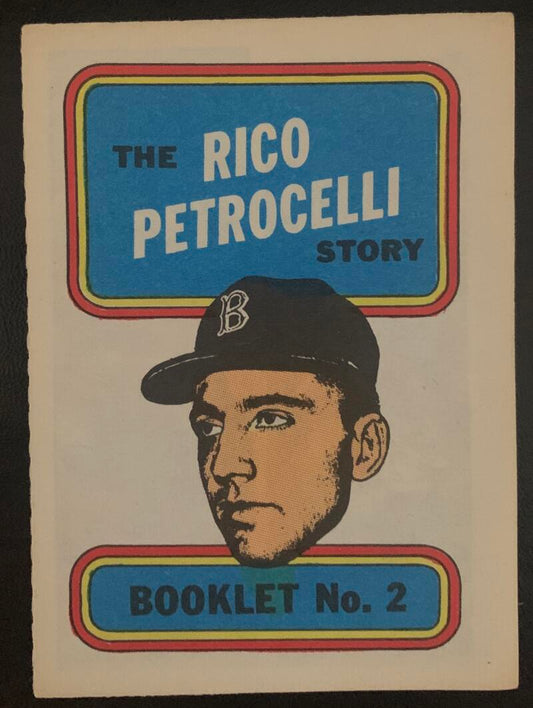 1970 Topps/OPC MLB Baseball Booklets #2 The RICO PETROCELLI Story V44073