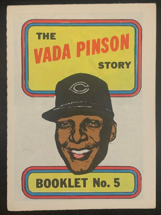 1970 Topps/OPC MLB Baseball Booklets #5 The VADA PINSON Story V44079