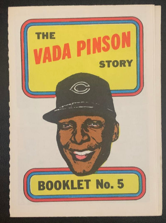 1970 Topps/OPC MLB Baseball Booklets #5 The VADA PINSON Story V44080