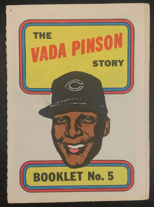 1970 Topps/OPC MLB Baseball Booklets #5 The VADA PINSON Story V44081