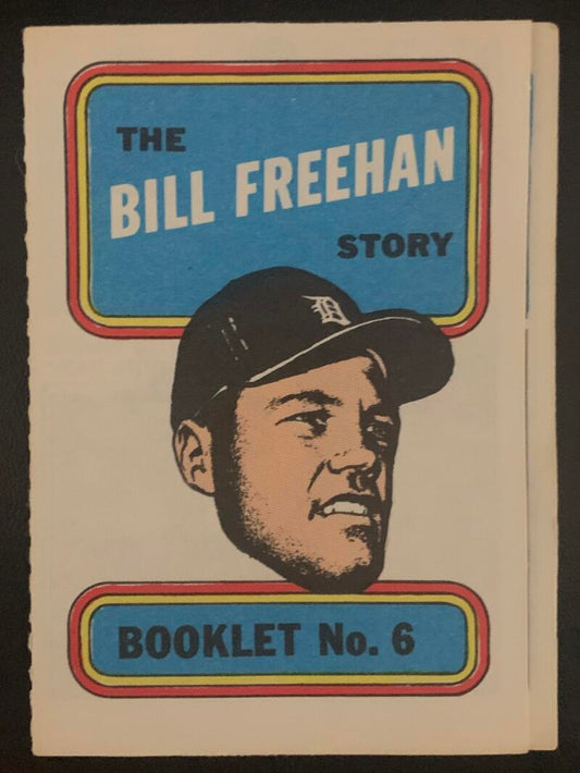 1970 Topps/OPC MLB Baseball Booklets #6 The BILL FREEHAN Story V44083