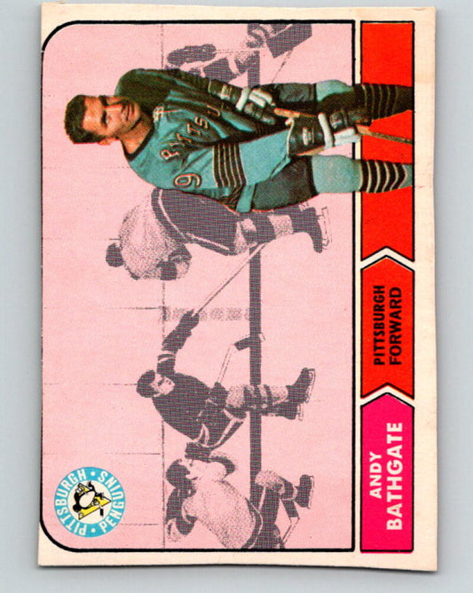 1968-69 Topps #104 Andy Bathgate Pittsburgh Penguins V44105