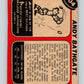 1968-69 Topps #104 Andy Bathgate Pittsburgh Penguins V44105
