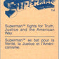 1978 Weston Bakery DC Comics Superman #2 Superman Fights for Truth V44108