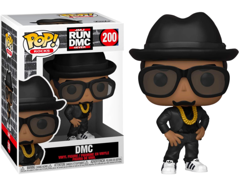Funko Pop - 200 Rocks RUN DMC 4EVER- DMC With Glasses Vinyl Figure  Image 1