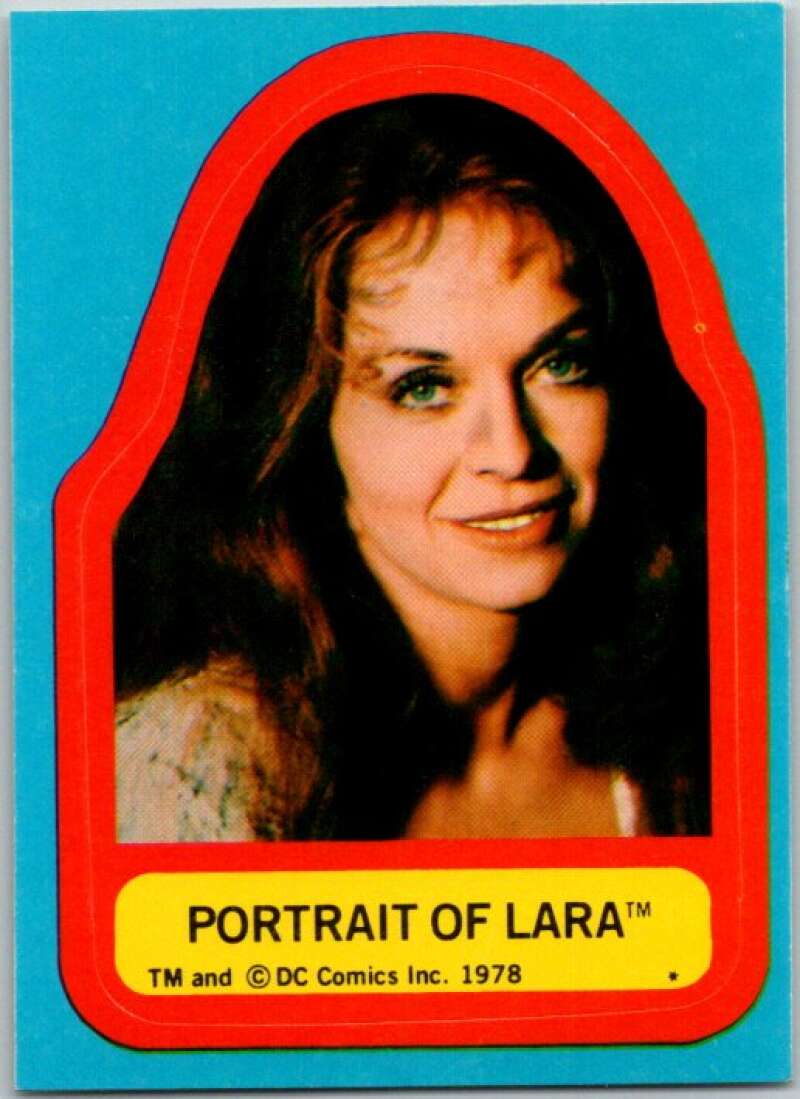 1978 Topps Superman Stickers #S-5 Portrait of Lara   V44166