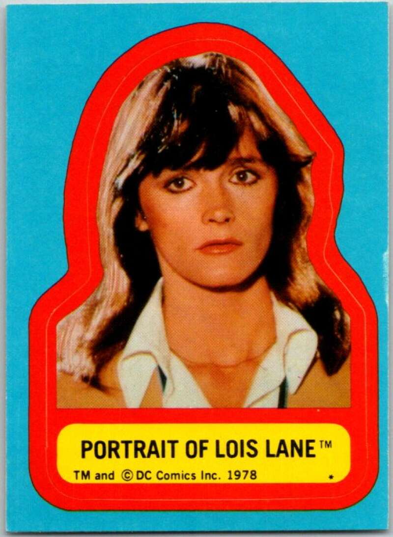 1978 Topps Superman Stickers #S-5 Portrait of Lara   V44167