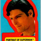 1978 Topps Superman Stickers #S-6 Portrait of Superman   V44168