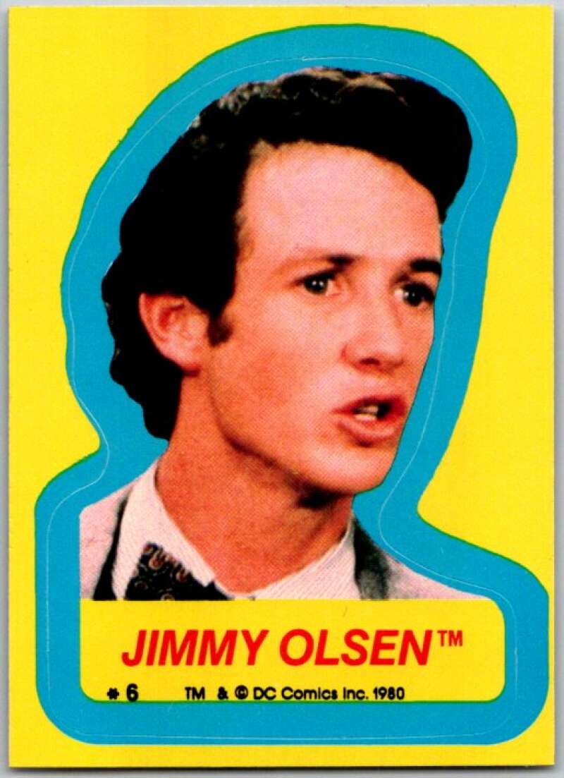 1980 Topps Superman II Stickers #6 Jimmy Olsen   V44180