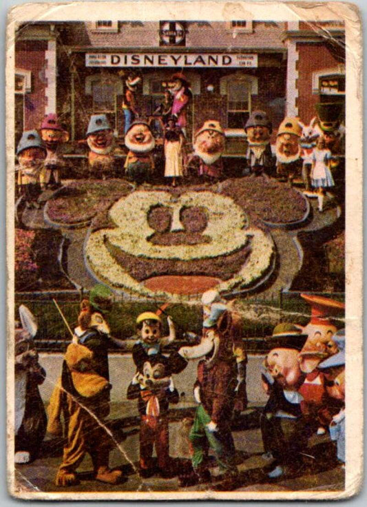 1965 Disneyland Blue Backs #39 Disney characters meet  V44201