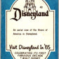1965 Disneyland Blue Backs #43 An Aerial View  V44203