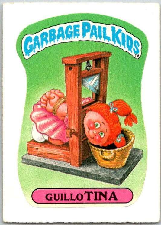 1985 Topps Garbage Pail Kids Series NNO Guillo Tina  V44683