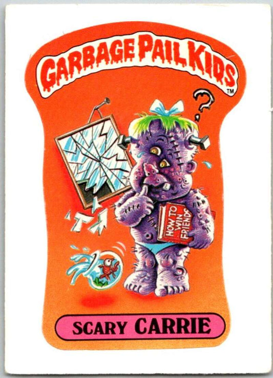 1985 Topps Garbage Pail Kids Series NNO Scary Carrie  V44684