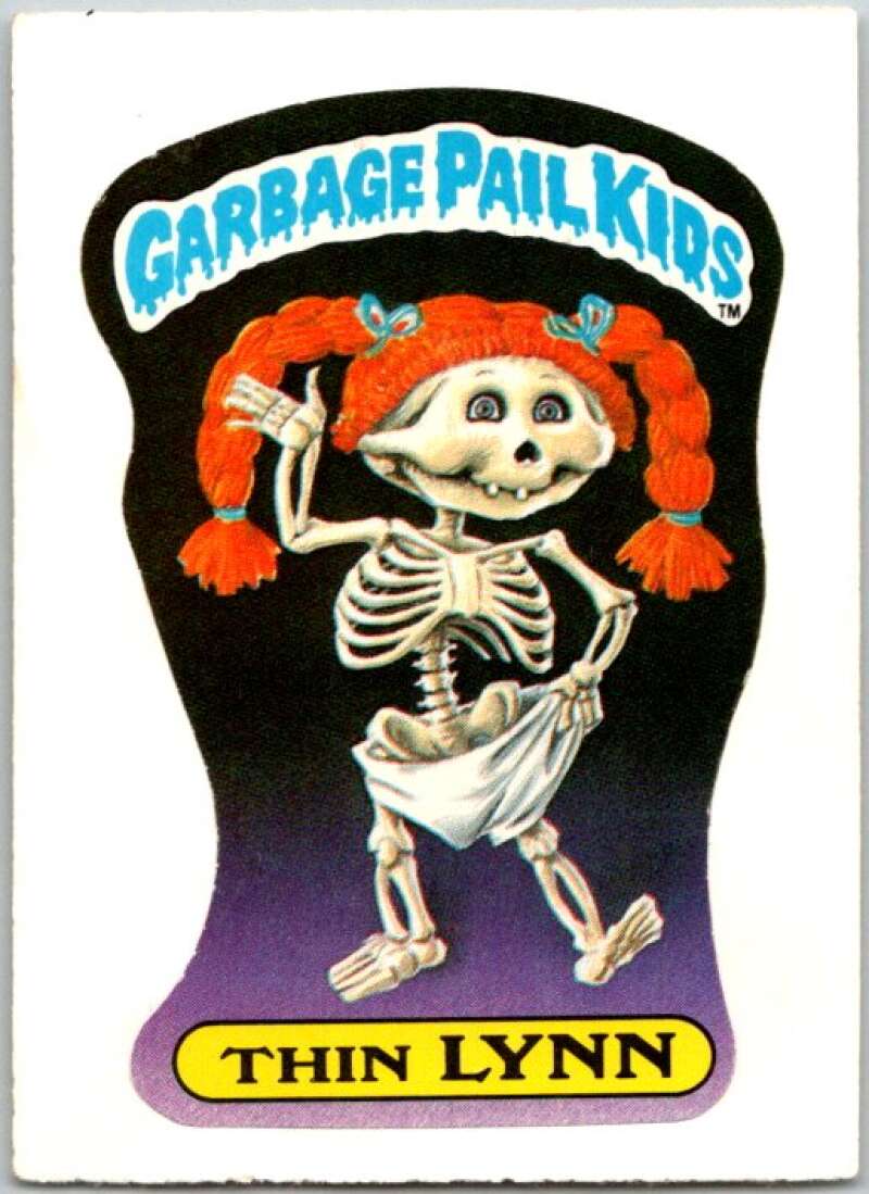 1985 Topps Garbage Pail Kids Series NNO Thin Lynn  V44696