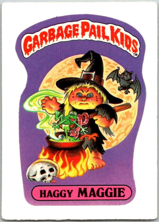 1985 Topps Garbage Pail Kids Series NNO Haggy Maggie   V44697