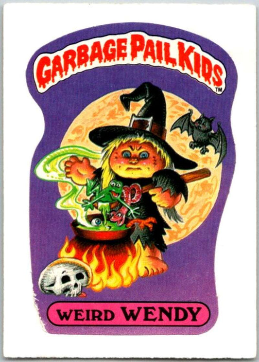 1985 Topps Garbage Pail Kids Series NNO Weird Wendy  V44702