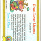 1985 Topps Garbage Pail Kids Series NNO Jason Basin  V44719