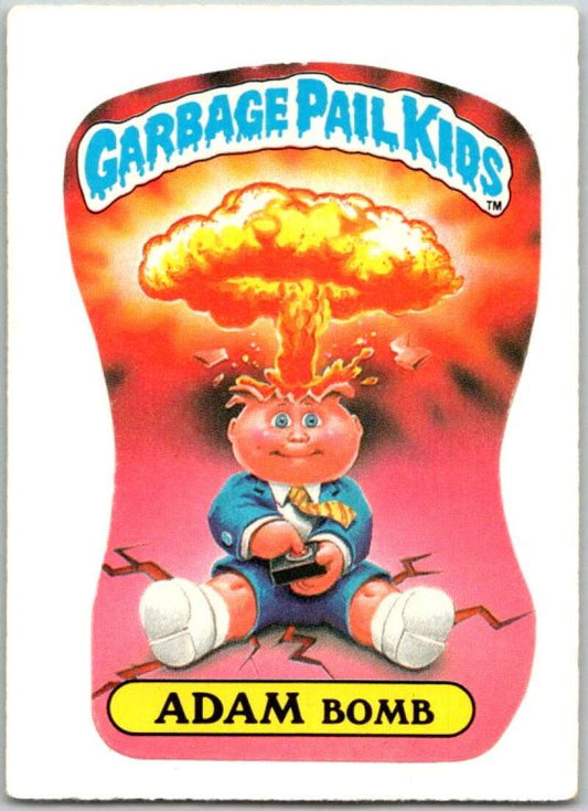 1985 Topps Garbage Pail Kids Series NNO Adam Bomb  V44727