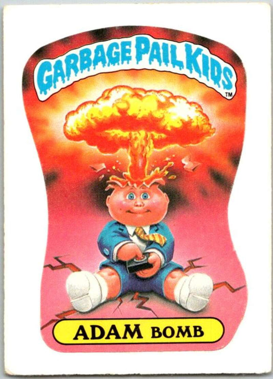 1985 Topps Garbage Pail Kids Series NNO Adam Bomb  V44728