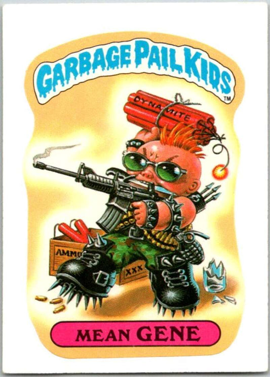 1985 Topps Garbage Pail Kids Series NNO Mean Gene  V44732