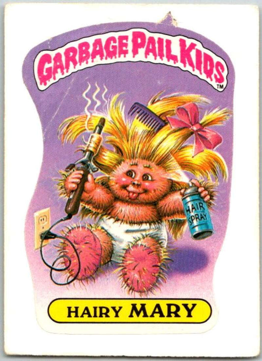 1985 Topps Garbage Pail Kids Series NNO Hairy Mary  V44734