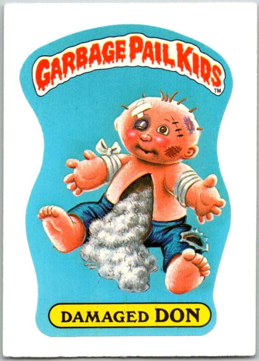 1985 Topps Garbage Pail Kids Series NNO Damaged Don  V44746