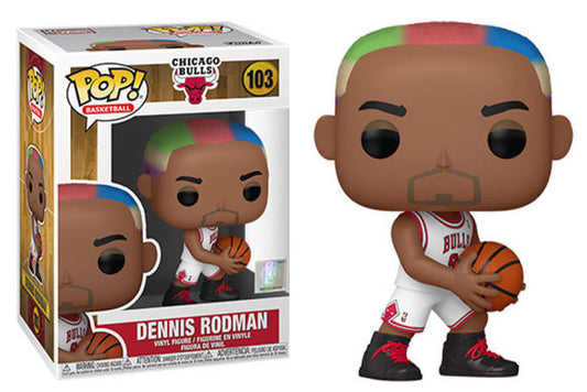 Funko Pop - 103 NBA Basketball - Dennis Rodman Bulls Vinyl Figure Image 1