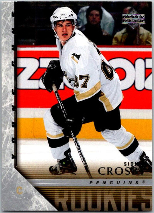 2005-06 Upper Deck #201 Sidney Crosby Young Guns RC Rookie Penguins